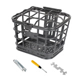 Maxbell Electric Bike Basket ABS Cargo Carrier for Picnic Cycling Electric Bike No Liner