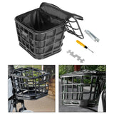 Maxbell Electric Bike Basket ABS Cargo Carrier for Picnic Cycling Electric Bike With Liner Bag
