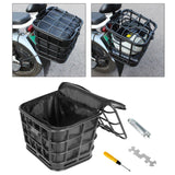 Maxbell Electric Bike Basket ABS Cargo Carrier for Picnic Cycling Electric Bike With Liner Bag