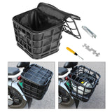 Maxbell Electric Bike Basket ABS Cargo Carrier for Picnic Cycling Electric Bike With Liner Bag