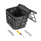 Maxbell Electric Bike Basket ABS Cargo Carrier for Picnic Cycling Electric Bike With Liner Bag