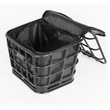 Maxbell Electric Bike Basket ABS Cargo Carrier for Picnic Cycling Electric Bike With Liner Bag