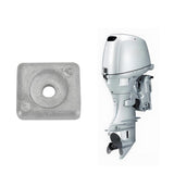 Maxbell Boat Aluminium Anode Replaces 41106-zw9-000 Rectangle Boat Motor Accessories