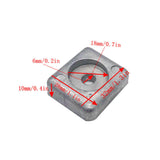 Maxbell Boat Aluminium Anode Replaces 41106-zw9-000 Rectangle Boat Motor Accessories