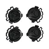 Maxbell 4Pcs Motor Helmet Lens Base Easy Installation Premium Helmet Visor Mount Kit A