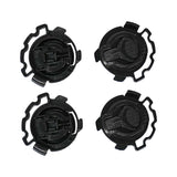 Maxbell 4Pcs Motor Helmet Lens Base Easy Installation Premium Helmet Visor Mount Kit A