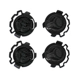 Maxbell 4Pcs Motor Helmet Lens Base Easy Installation Premium Helmet Visor Mount Kit A