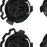 Maxbell 4Pcs Motor Helmet Lens Base Easy Installation Premium Helmet Visor Mount Kit A