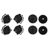 Maxbell 4Pcs Motor Helmet Lens Base Easy Installation Premium Helmet Visor Mount Kit A