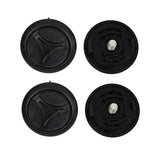 Maxbell 4Pcs Motor Helmet Lens Base Easy Installation Premium Helmet Visor Mount Kit B