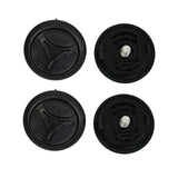 Maxbell 4Pcs Motor Helmet Lens Base Easy Installation Premium Helmet Visor Mount Kit B