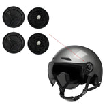 Maxbell 4Pcs Motor Helmet Lens Base Easy Installation Premium Helmet Visor Mount Kit B