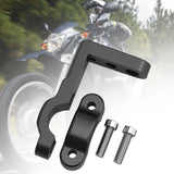Maxbell Motorcycle Light Bracket M8 for 22mm Tube Lightweight Light Bar Mount black