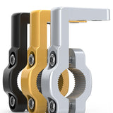 Maxbell Motorcycle Light Bracket M8 for 22mm Tube Lightweight Light Bar Mount black