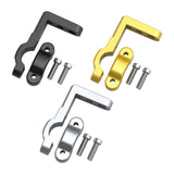 Maxbell Motorcycle Light Bracket M8 for 22mm Tube Lightweight Light Bar Mount black