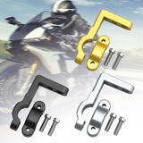 Maxbell Motorcycle Light Bracket M8 for 22mm Tube Lightweight Light Bar Mount black