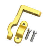 Maxbell Motorcycle Light Bracket M8 for 22mm Tube Lightweight Light Bar Mount gold