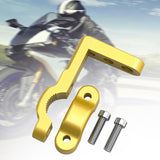 Maxbell Motorcycle Light Bracket M8 for 22mm Tube Lightweight Light Bar Mount gold