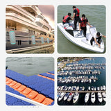 Maxbell PVC Inflatable Boat Fender Buoy Boat Bumper for Yacht Sailboats Sailing