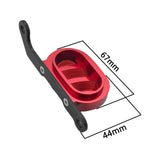 Maxbell Motorcycle Side Air Filter Cover Parts for Honda ct125 Hunter 2020-2022 red