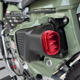 Maxbell Motorcycle Side Air Filter Cover Parts for Honda ct125 Hunter 2020-2022 red