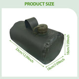 Maxbell Soft Gasoline Container Bag with Hose Outdoor Fuel Bladder Supplies Portable 10L