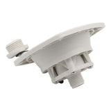 Maxbell RV Water Inlet Connection with Check Replacement for Marine Boat white