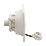 Maxbell RV Water Inlet Connection with Check Replacement for Marine Boat white