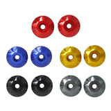 Maxbell Motorcycle Handlebar Balance Plug Tail Cover Decorative for Zontes 368G Red