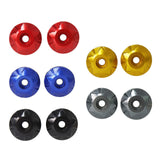 Maxbell Motorcycle Handlebar Balance Plug Tail Cover Decorative for Zontes 368G Red