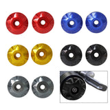 Maxbell Motorcycle Handlebar Balance Plug Tail Cover Decorative for Zontes 368G Red