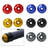 Maxbell Motorcycle Handlebar Balance Plug Tail Cover Decorative for Zontes 368G Red