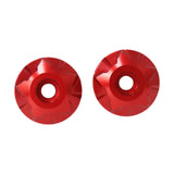 Maxbell Motorcycle Handlebar Balance Plug Tail Cover Decorative for Zontes 368G Red