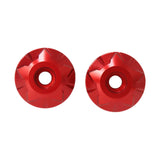 Maxbell Motorcycle Handlebar Balance Plug Tail Cover Decorative for Zontes 368G Red