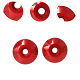 Maxbell Motorcycle Handlebar Balance Plug Tail Cover Decorative for Zontes 368G Red