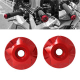 Maxbell Motorcycle Handlebar Balance Plug Tail Cover Decorative for Zontes 368G Red