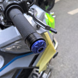 Maxbell Motorcycle Handlebar Balance Plug Tail Cover Decorative for Zontes 368G Blue