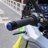 Maxbell Motorcycle Handlebar Balance Plug Tail Cover Decorative for Zontes 368G Blue