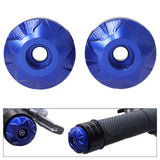 Maxbell Motorcycle Handlebar Balance Plug Tail Cover Decorative for Zontes 368G Blue