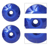 Maxbell Motorcycle Handlebar Balance Plug Tail Cover Decorative for Zontes 368G Blue