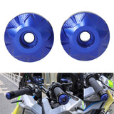 Maxbell Motorcycle Handlebar Balance Plug Tail Cover Decorative for Zontes 368G Blue
