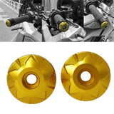 Maxbell Motorcycle Handlebar Balance Plug Tail Cover Decorative for Zontes 368G Gold