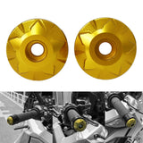 Maxbell Motorcycle Handlebar Balance Plug Tail Cover Decorative for Zontes 368G Gold