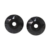 Maxbell Motorcycle Handlebar Balance Plug Tail Cover Decorative for Zontes 368G Black