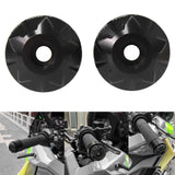 Maxbell Motorcycle Handlebar Balance Plug Tail Cover Decorative for Zontes 368G Black