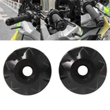 Maxbell Motorcycle Handlebar Balance Plug Tail Cover Decorative for Zontes 368G Black