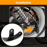 Maxbell Motorcycle Side Support Holder Stable Curved for Motorcycle Spare Parts