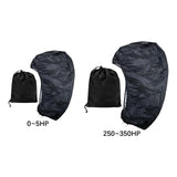 Maxbell Outboard Motor Cover Waterproof Boat Engine Hood Cover for kg0157 Motor 120 cmx94 cm