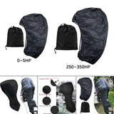 Maxbell Outboard Motor Cover Waterproof Boat Engine Hood Cover for kg0157 Motor 120 cmx94 cm