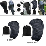 Maxbell Outboard Motor Cover Waterproof Boat Engine Hood Cover for kg0157 Motor 120 cmx94 cm